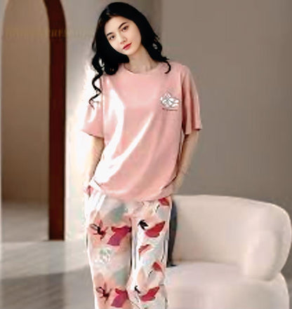 Floral Print Girls Nightwear