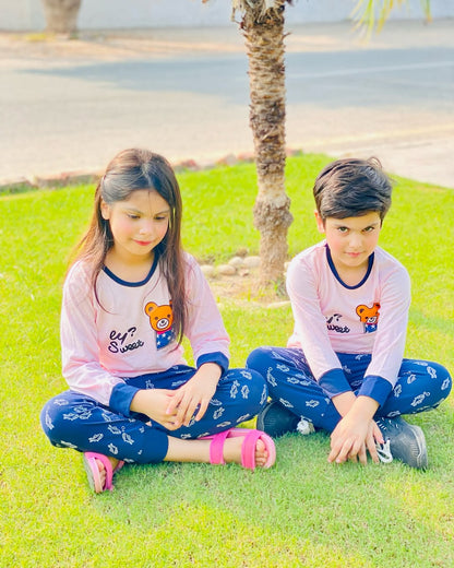 Cartoon Full Sleeve Kids Suit (Each)