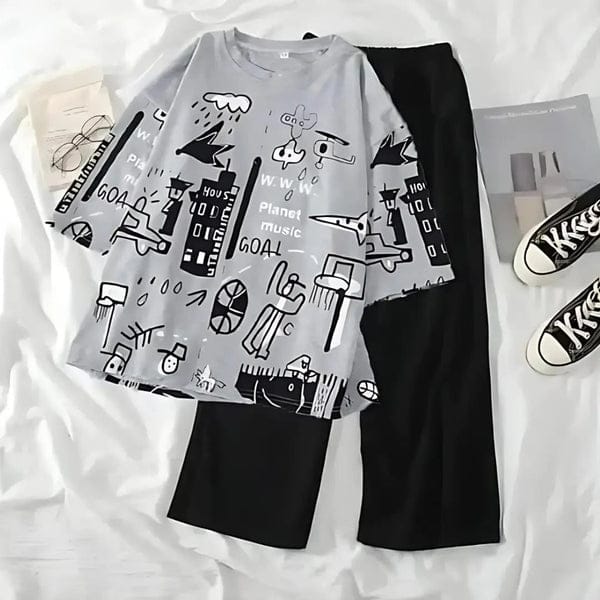 Funcky Printed Night Suit